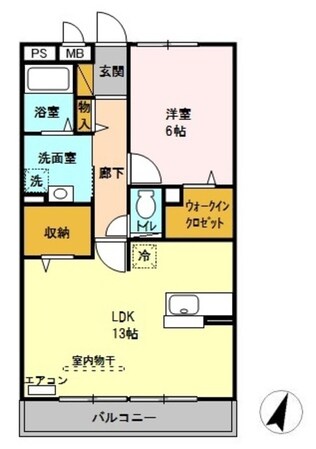 リビングゲートシティ　Iの物件間取画像